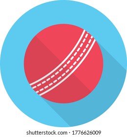 icono de color plano vectorial de bola dura
