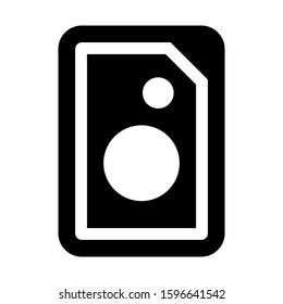 harddisk icon isolated sign symbol vector illustration - high quality black style vector icons
