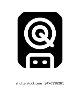 Icono del glifo del Vector para su Sitio web, móvil, presentación, y diseño del logotipo.