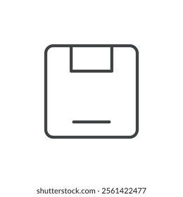 Harddisk icon Vector logo set flat