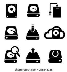 Harddisk Vector Icon