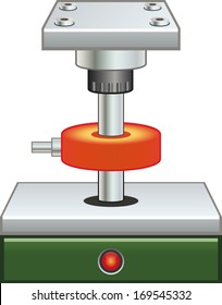 Hardening machine