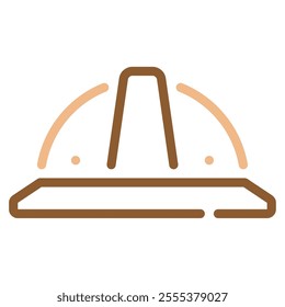 Hardhat icon for web, app, infographic, etc