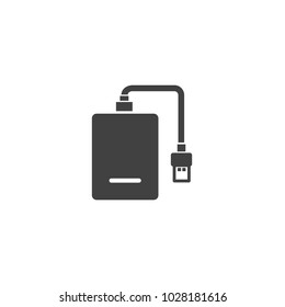 hardisk icon vector