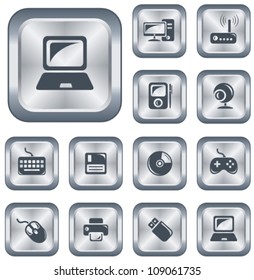 Hardware button set