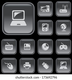 Hardware button set