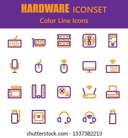 hardware color line icons for your website or app.