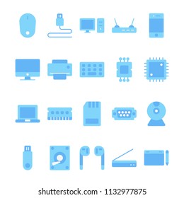 Hardware and Devices icons in for any purposes. Perfect for website mobile app presentation and any other projects.