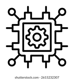 Hardware Icon Element For Design