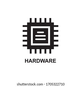 ICONO DE HARDWARE, VECTOR DE ICONO DE MOTHERBOARD