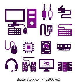 hardware icon set