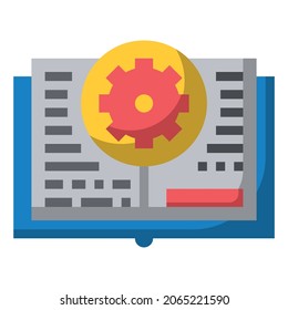 HARDWARE MANUAL FLAT ICON VRCTOR .