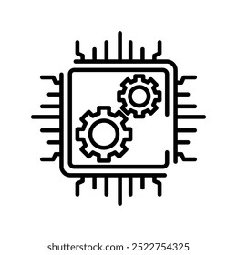 Hardware-Gliederungssymbol, Vektorgrafik