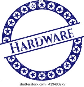Sello de textura gruesa de goma de hardware