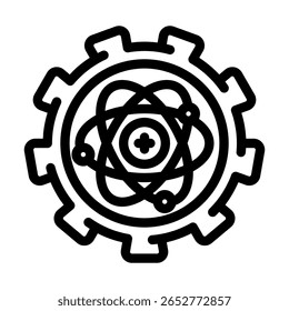 hardware escalabilidade computador quântico linha ícone vetor. hardware escalabilidade sinal de computador quântico. isolado contorno símbolo ilustração preta