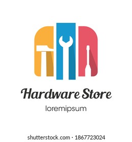 Hardware Store Logo Or Symbol Template Design