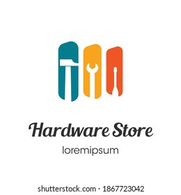 Hardware Store Logo Or Symbol Template Design