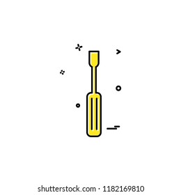 Hardware tool icon design vector