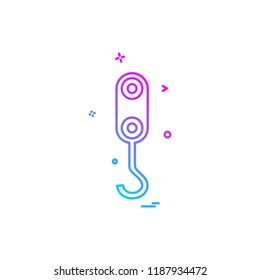 Hardware tool icon design vector