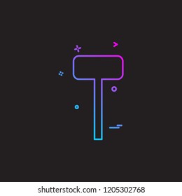 Hardware tool icon design vector