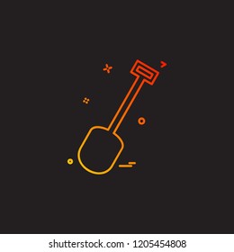 Hardware tool icon design vector