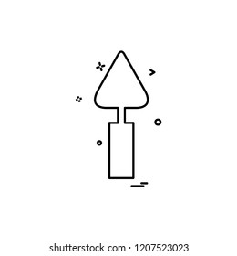 Hardware tool icon design vector