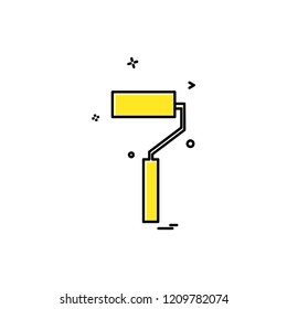 Hardware tool icon design vector