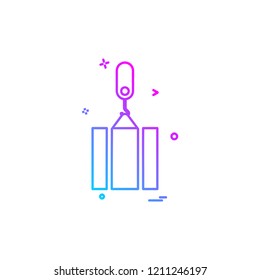 Hardware tool icon design vector