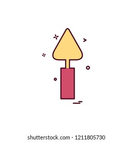 Hardware tool icon design vector