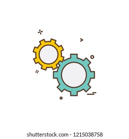 Hardware tool icon design vector