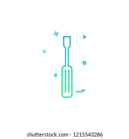 Hardware tool icon design vector