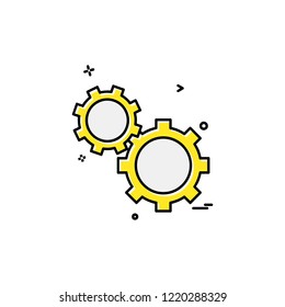 Hardware tool icon design vector