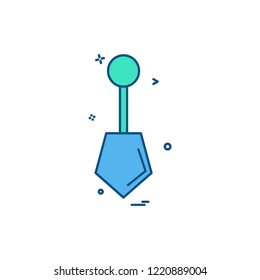 Hardware tool icon design vector