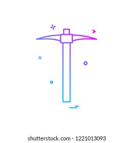 Hardware tool icon design vector