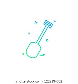 Hardware tool icon design vector