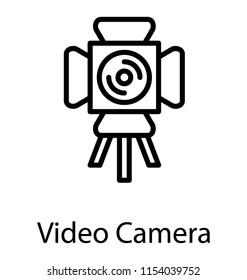 
A hardware tool used in filmmaking and video making having film reel inside depicting media production 

