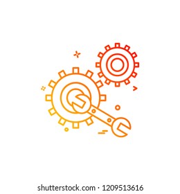 Hardware tools icon design vector
