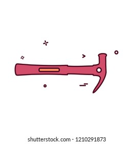 Hardware tools icon design vector