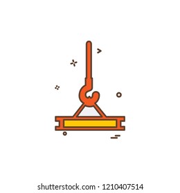 Hardware tools icon design vector