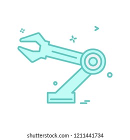 Hardware tools icon design vector