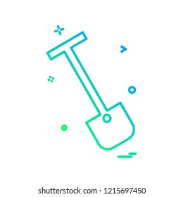 Hardware tools icon design vector