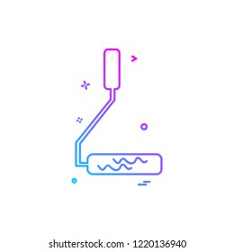 Hardware tools icon design vector