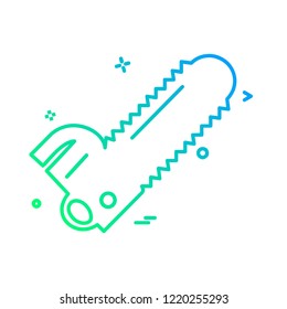 Hardware tools icon design vector