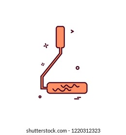 Hardware tools icon design vector