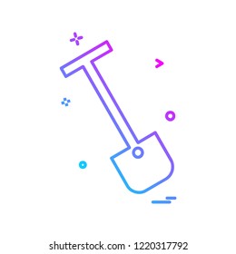 Hardware tools icon design vector