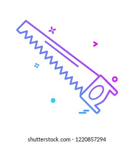 Hardware tools icon design vector