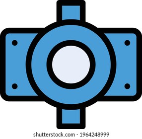 hardware vector colour line  icon