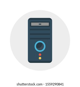hardware vector flat colour icon 