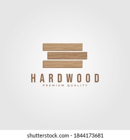 hardwood parquet logo vector illustration design, wood minimalist logo design