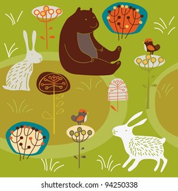 hare and bear